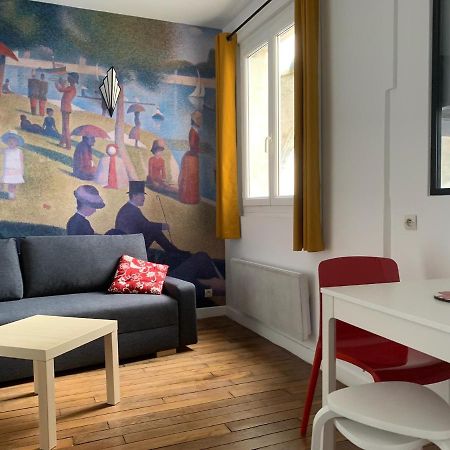 Studio Perfect For 2 Adults And 1 Kid, And Up To 2 Kids - Jourdain 20E, 25Mn To Louvre Via Line M11 Paris Exterior foto