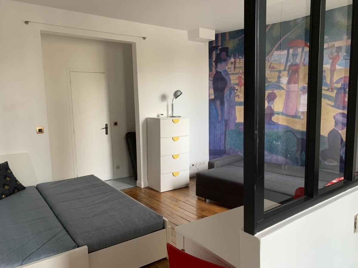 Studio Perfect For 2 Adults And 1 Kid, And Up To 2 Kids - Jourdain 20E, 25Mn To Louvre Via Line M11 Paris Exterior foto