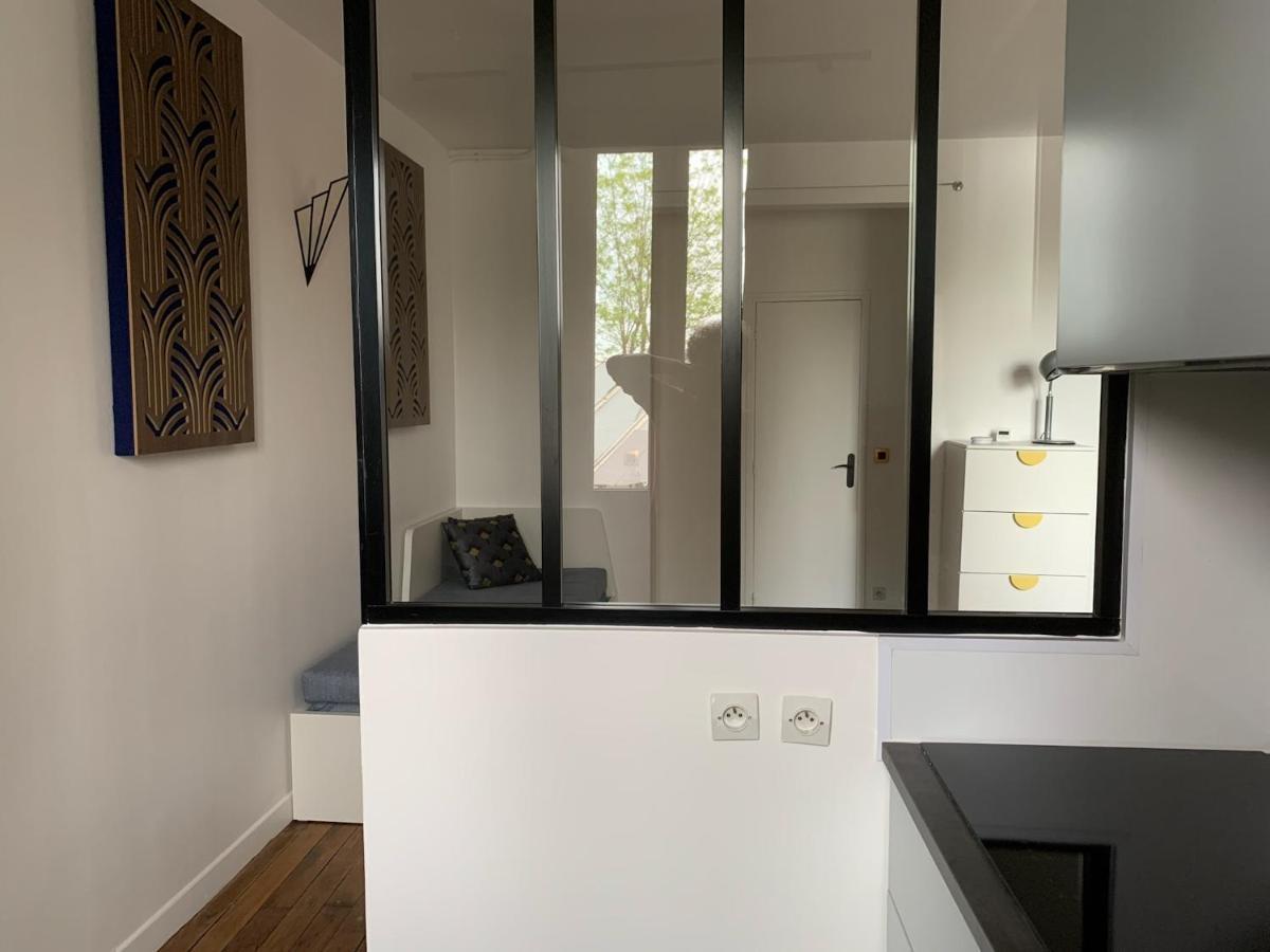 Studio Perfect For 2 Adults And 1 Kid, And Up To 2 Kids - Jourdain 20E, 25Mn To Louvre Via Line M11 Paris Exterior foto